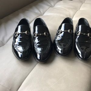 Two pairs of Gucci men shoes